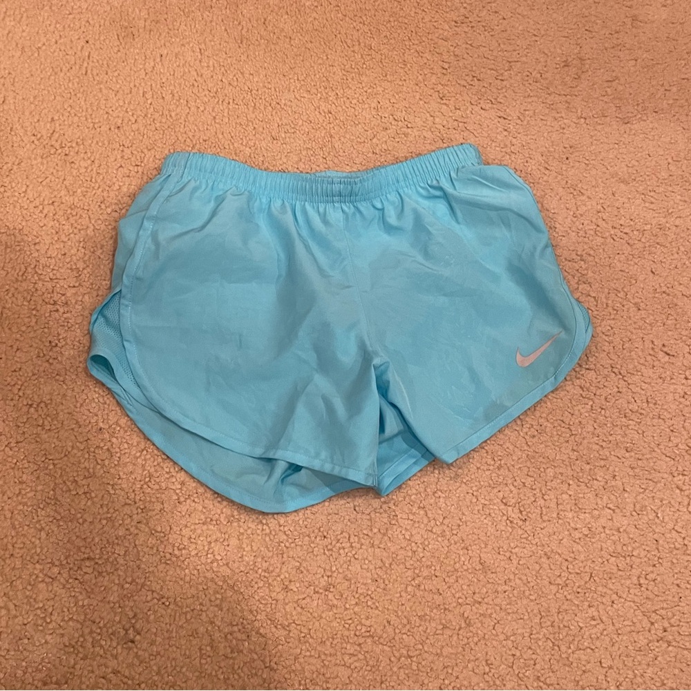 Nike Baby Blue Running Shorts